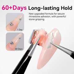 BORN PRETTY brush applying gel to nail for precise placement and reduced mess