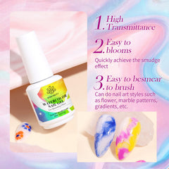 Born Pretty label and cap close-up showing secure seal and clarity benefit