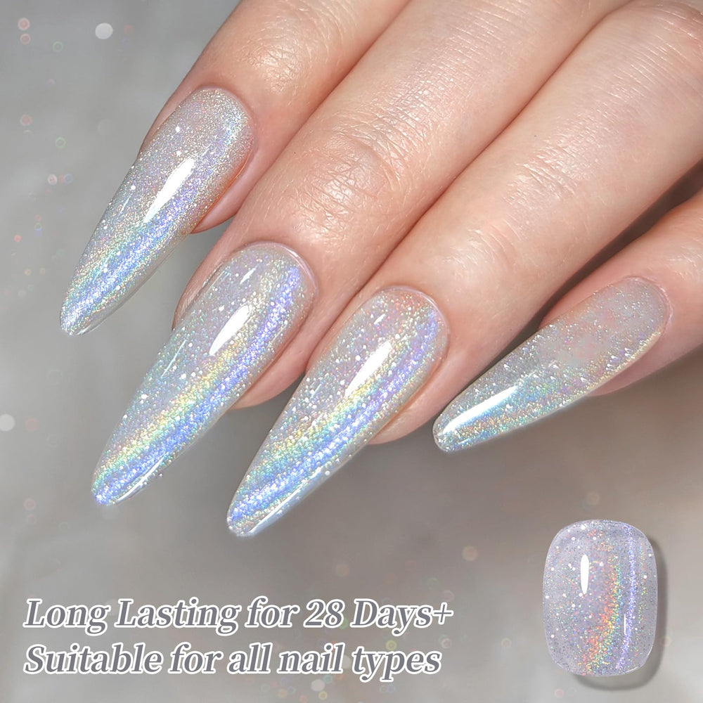 Born Pretty magnet effect over uncured gel producing a precise cat-eye stripe benefit for design