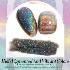 Born Pretty magnet wand held above nail demonstrating easy cat-eye creation