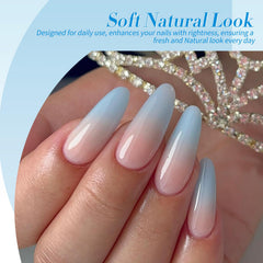 Born Pretty applying magnetic cat-eye polish with tool for eye-catching shimmer