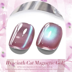 Born Pretty magnetic cat-eye close-up showing vivid stripe effect for standout nails