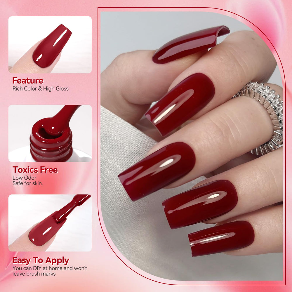 Born Pretty nail application in process demonstrating proper layering benefit