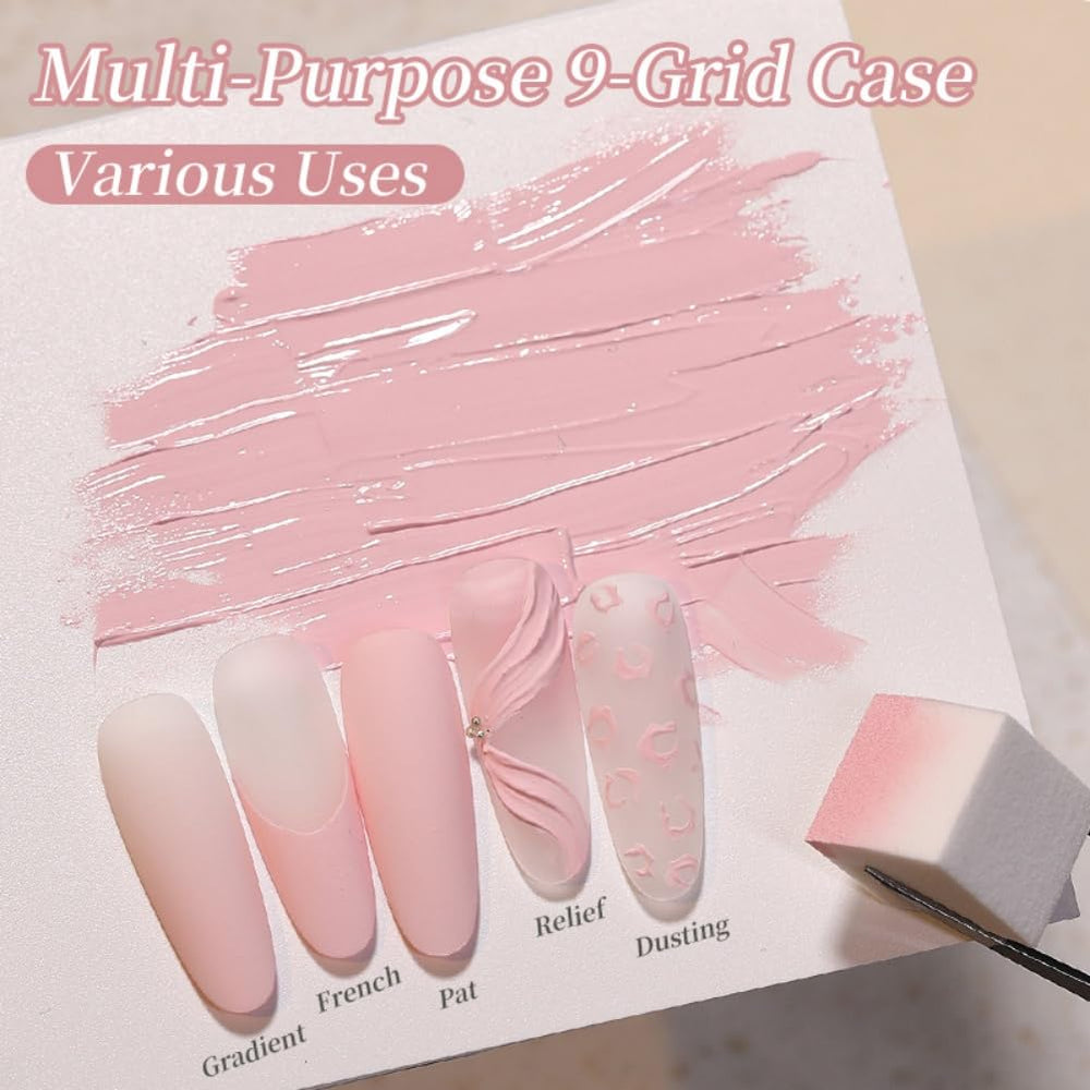 Born Pretty ombre sponge set displayed for seamless blending and fades