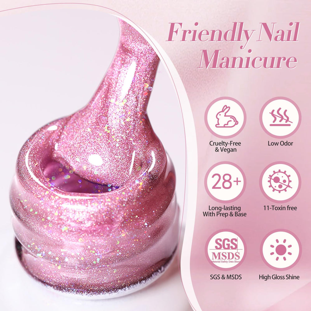 born pretty bottle inside a salon kit with tools showing professional use benefit: salon-ready