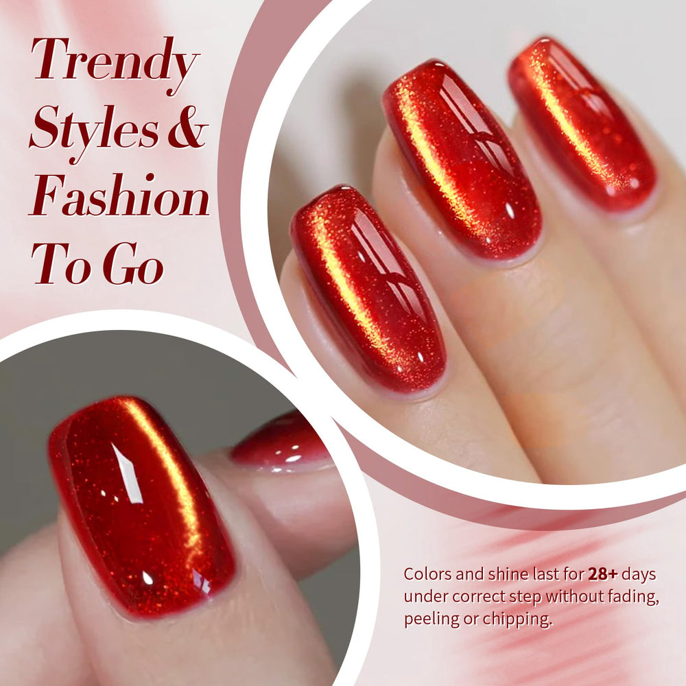 BORN PRETTY on manicured hands in lifestyle scene showcasing long-lasting glossy finish