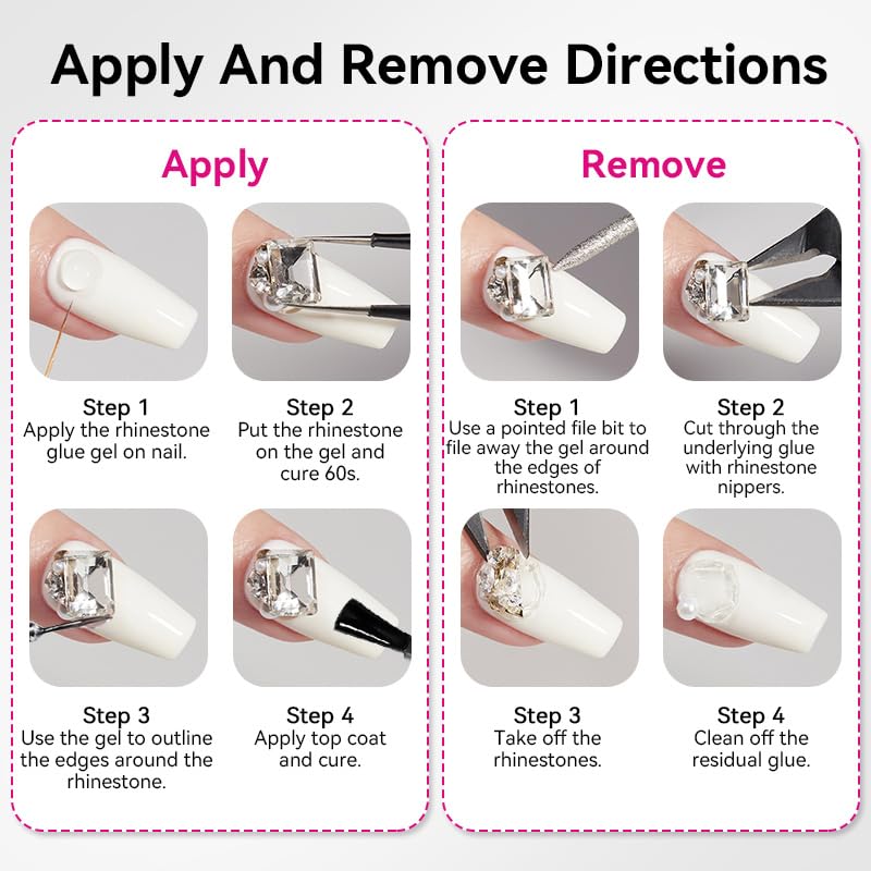 BORN PRETTY lifestyle salon scene with artist using gel for elegant nail designs