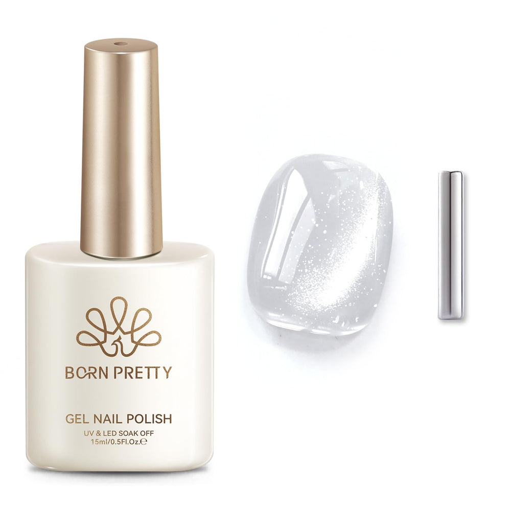 Born Pretty salon setup with LED lamp showing professional curing and long-wear benefit