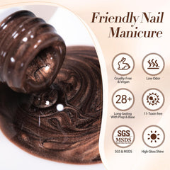 Born Pretty in-salon technician applying gel for professional-quality finish