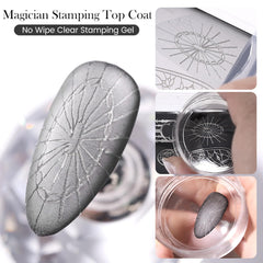 Born Pretty stamped nail in use preserving crisp nail art details