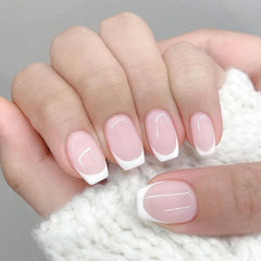 Born Pretty stamper pressing French tip showing precise placement