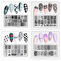 Born Pretty stamping in action with stamper demonstrating quick application benefit