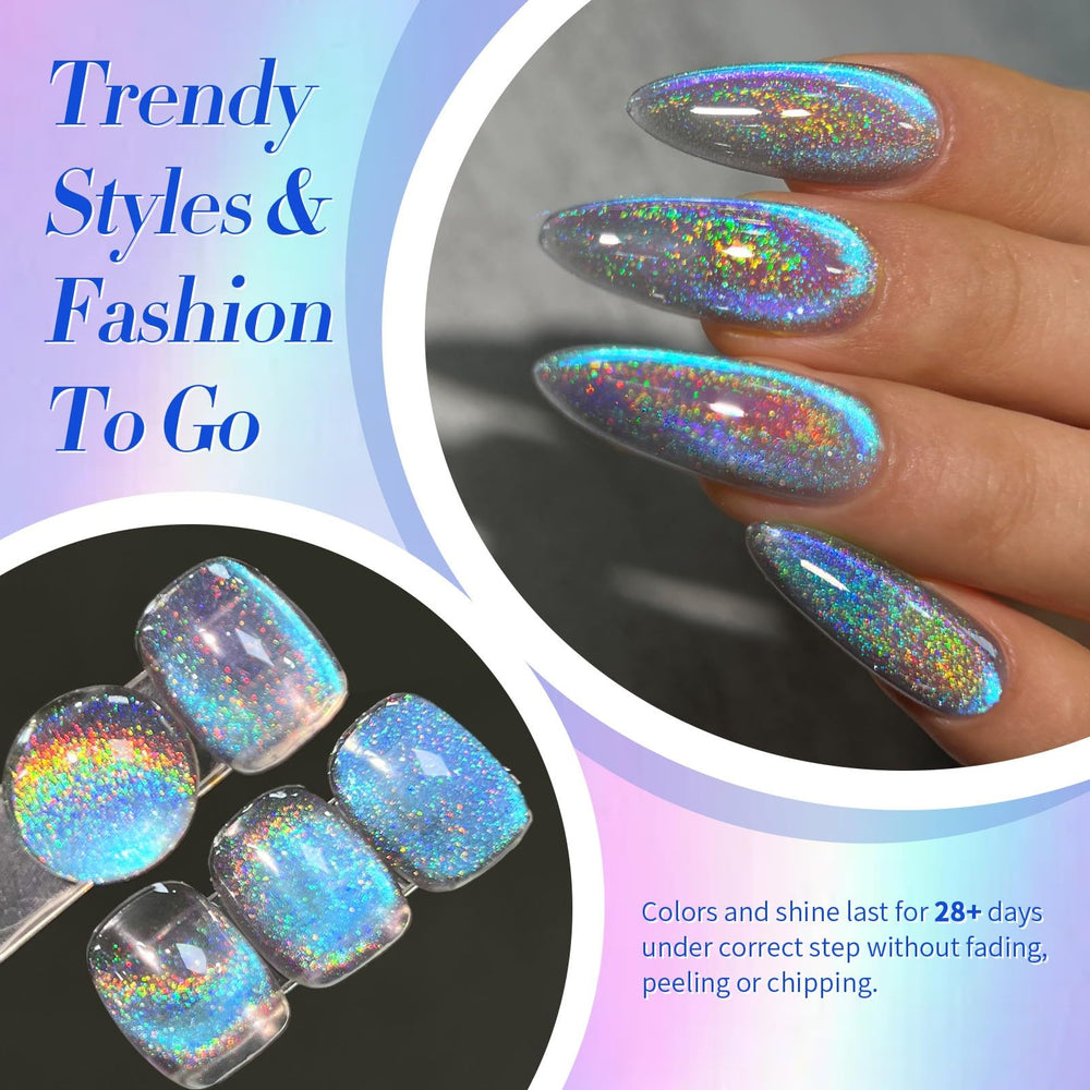 Born Pretty swatch nail fan with multiple strokes illustrating color options