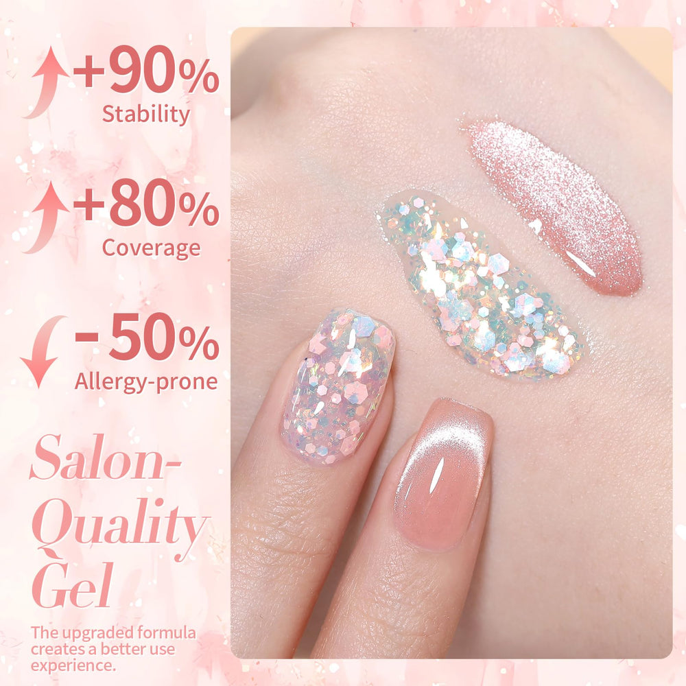 Born Pretty swatch nail wheel displaying color shift and design inspiration benefit