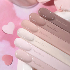 Born Pretty swatch strip displaying all six shades benefit easy color selection