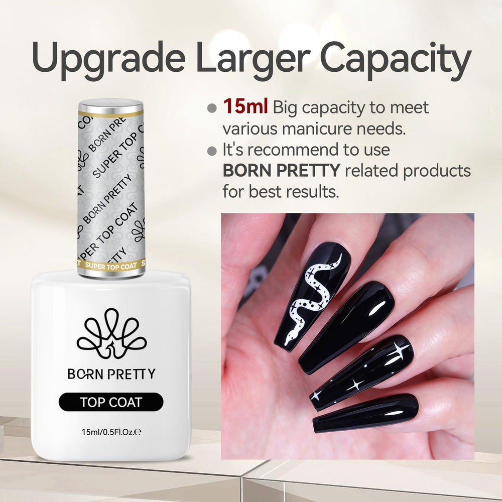 Born Pretty gel texture drip showing viscosity for controlled spread benefit