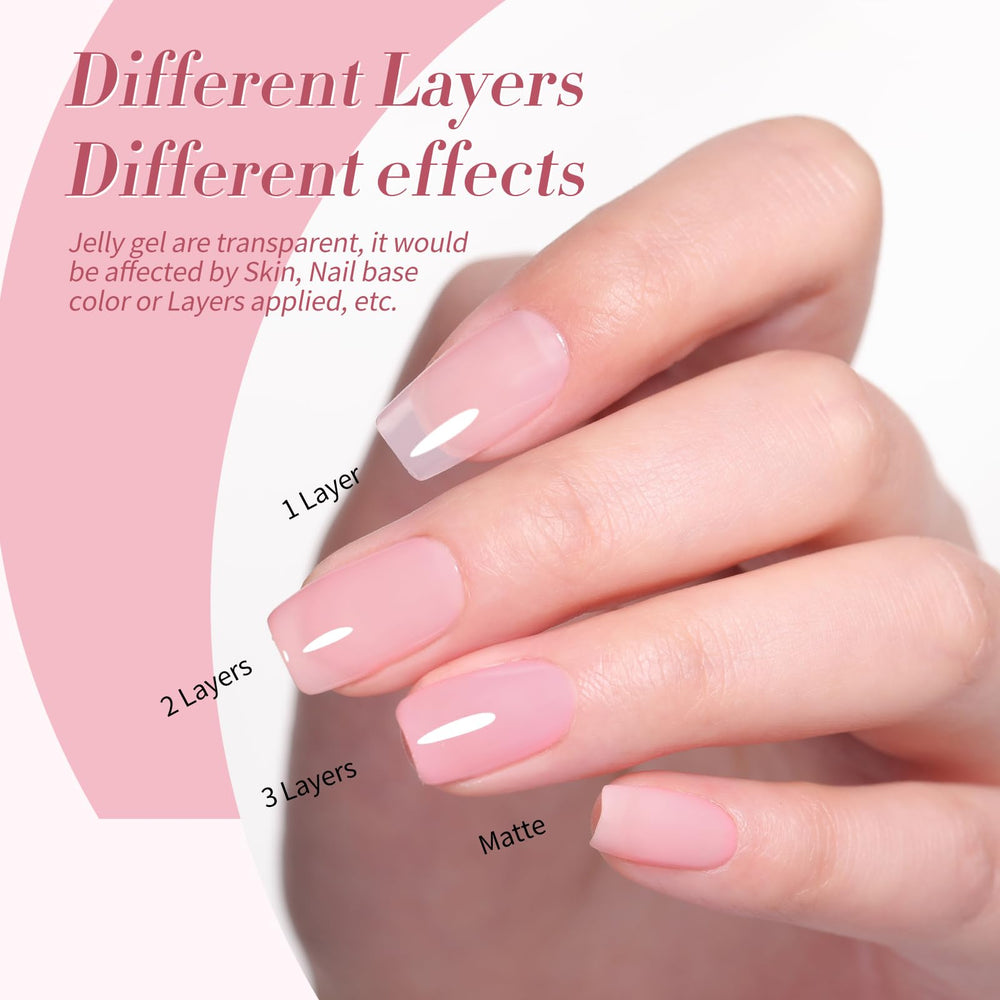 Born Pretty glossy finish close-up revealing glass-like shine advantage