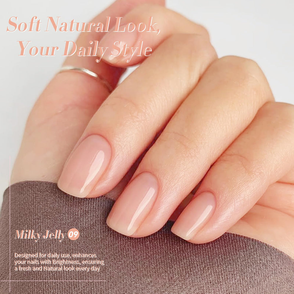 Born Pretty polish texture swatch revealing buildable translucency