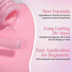 Born Pretty gels styled in a Valentine's setting, pretty gift-ready presentation benefit
