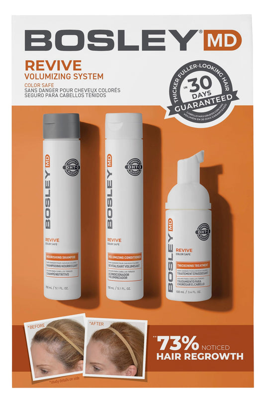 BosleyMD BosRevive front packaging showing starter kit benefits