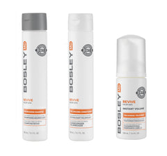BosleyMD BosRevive shampoo close-up showing gentle formula benefit