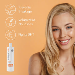 BosRevive pump and label close-up highlights directions and ingredient callouts