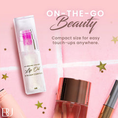 BossUp tube next to coin illustrating compact travel-friendly size