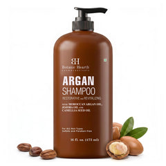 Botanic Hearth bottle front view showing clean hydrating packaging and benefits
