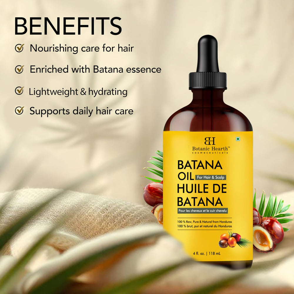 Botanic Hearth oil massaged into scalp illustrating improved scalp hydration benefit