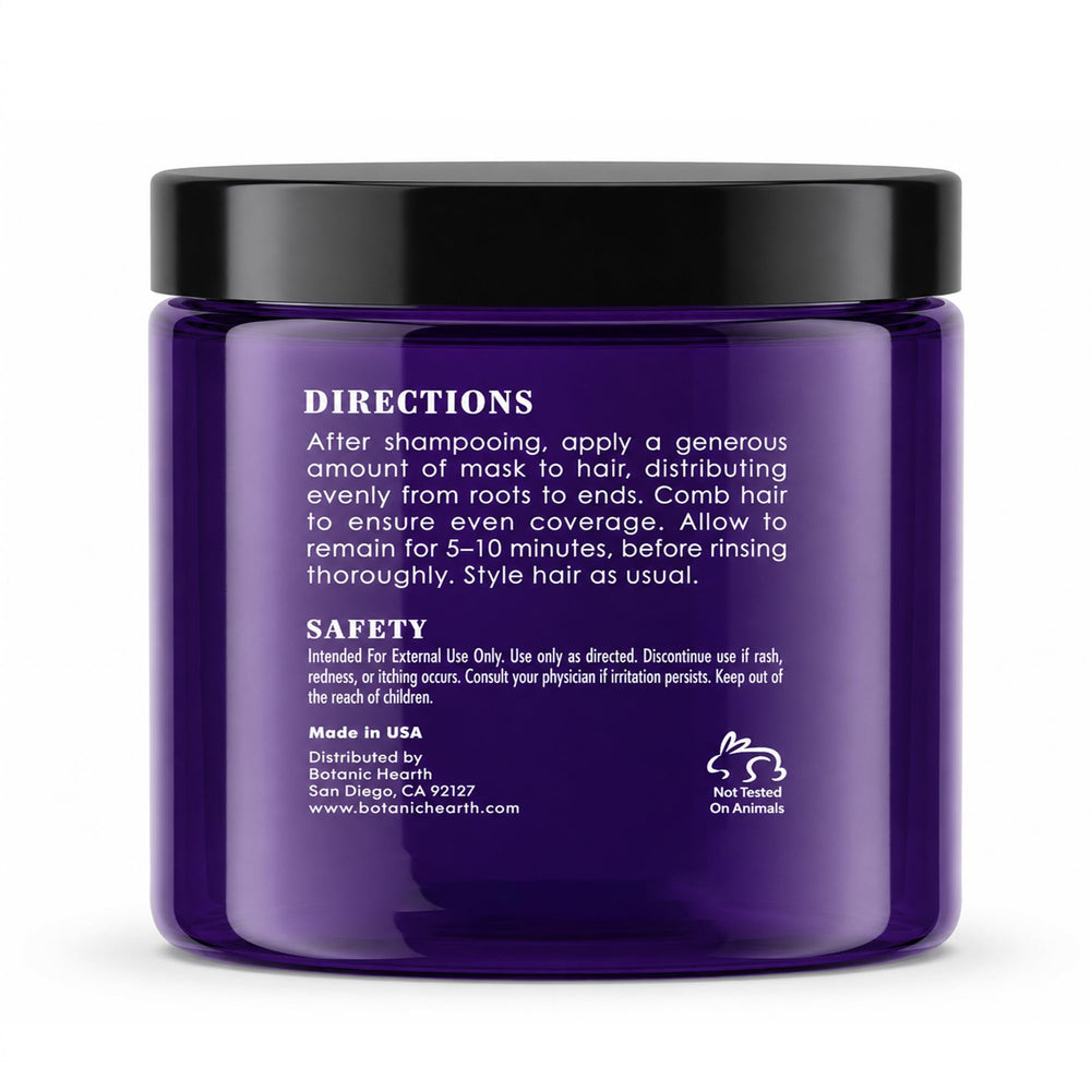 Botanic Hearth ingredients label closeup highlighting gentle formula