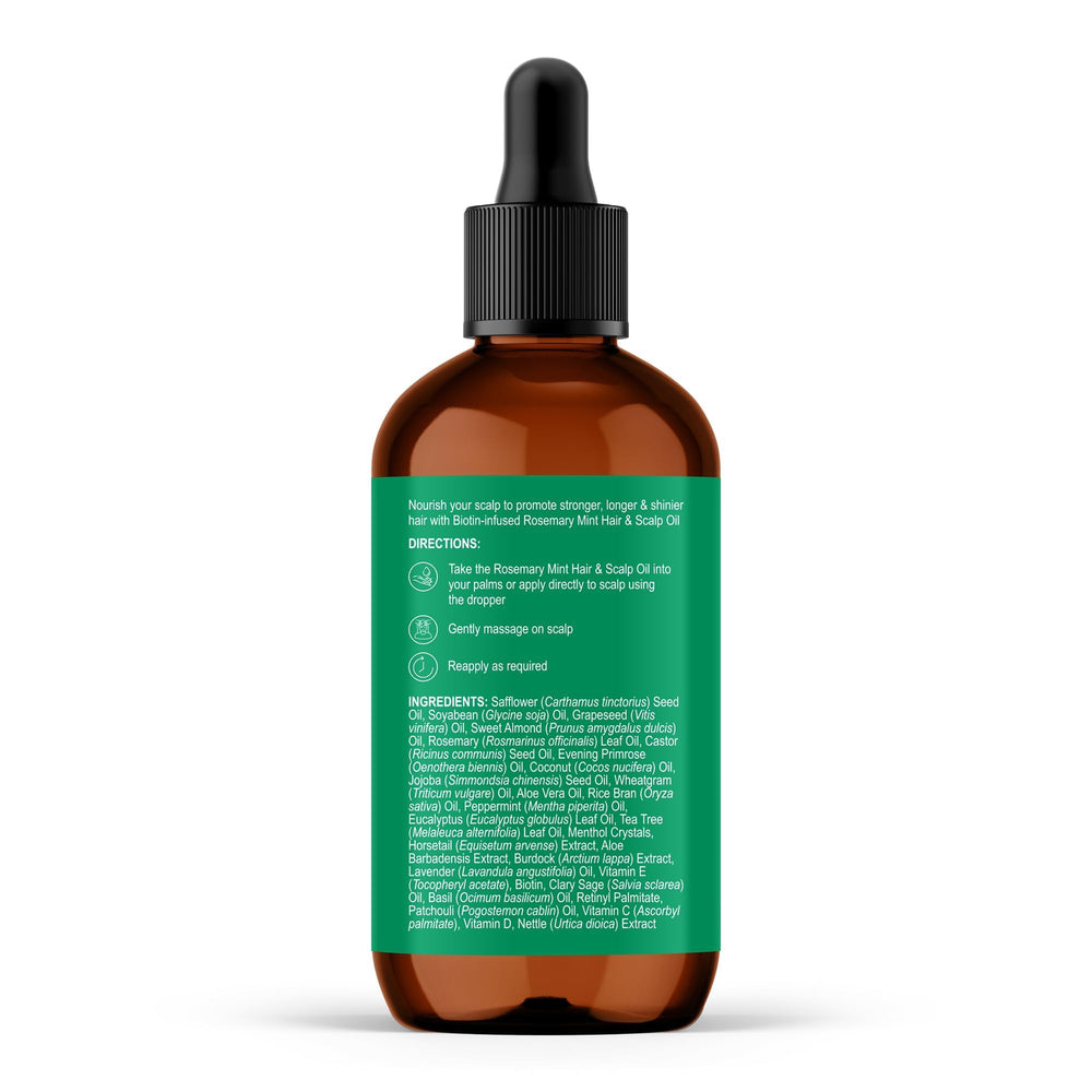 Botanic Hearth bottle on bathroom shelf in lifestyle setting for daily use