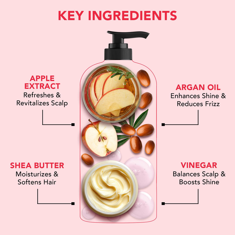 Botanic Hearth label close-up highlighting apple cider vinegar ingredient
