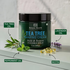 Botanic Hearth finished men’s hairstyle demonstrating strong flexible hold