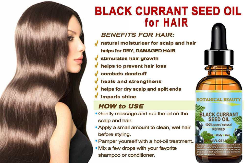 Botanical Beauty applied to hair ends demonstrating added shine and softness