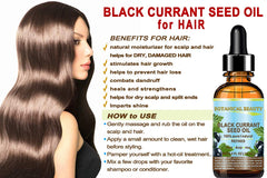 Botanical Beauty applied to hair ends demonstrating added shine and softness