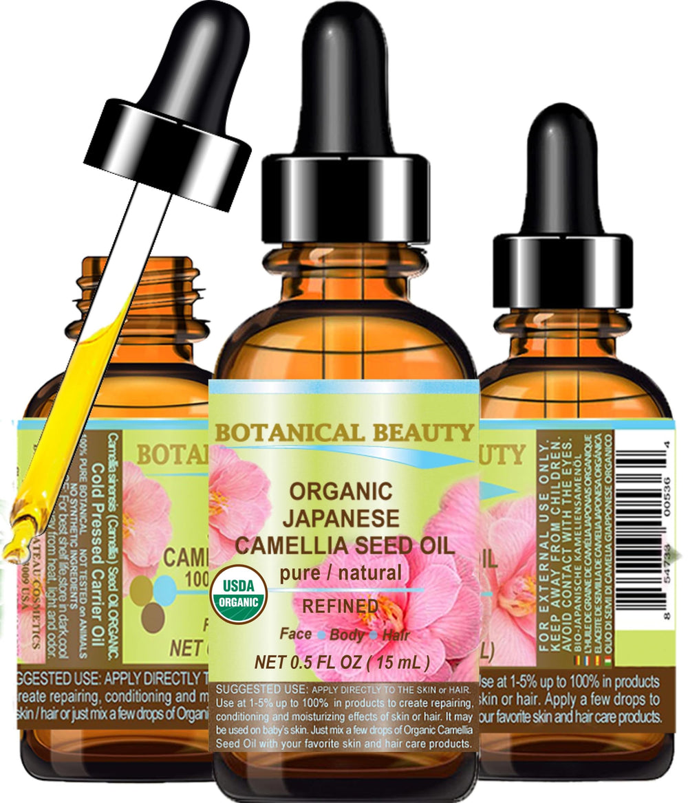 Botanical Beauty bottle front packaging showing clean design and purity benefits