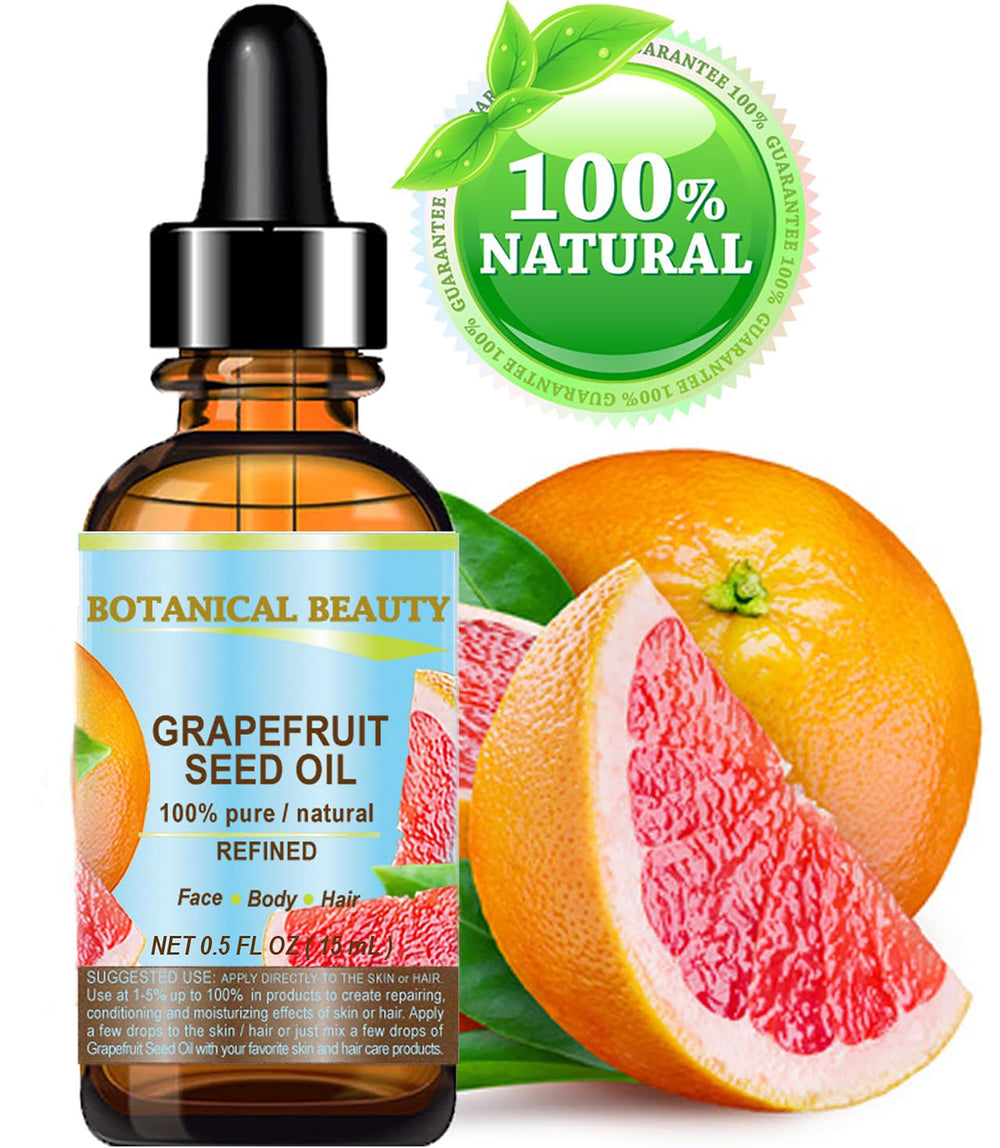 Botanical Beauty label close-up highlighting cold-pressed carrier oil benefits