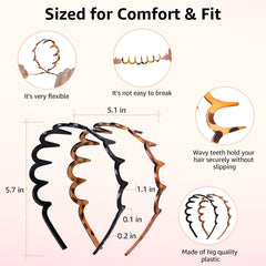 Botanikind brown headband in hair creating a polished, Korean-inspired lift