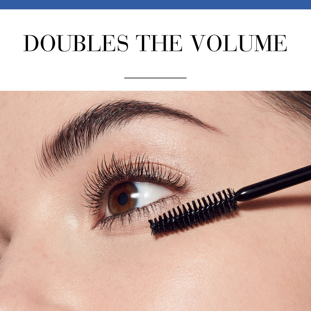 Bourjois formula swipe showing creamy texture and rich Noir Ebene pigment benefit: even coverage