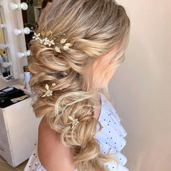 BOYIVI hairpins arranged on surface showing styling versatility and matching finish
