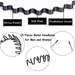 BOYIVI headband worn during yoga demonstrating secure fit and sweat-friendly hold
