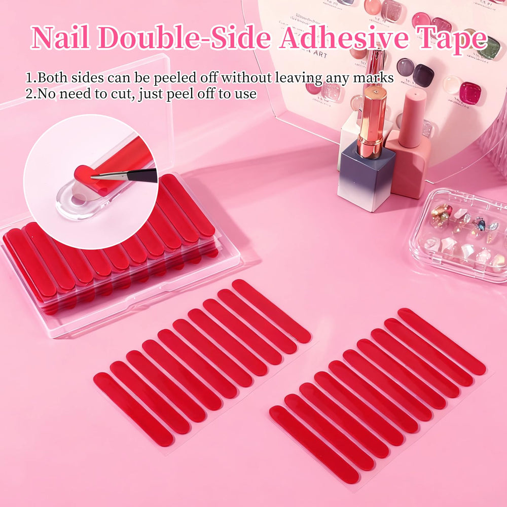 BQAN tape application with easy-peel tab demonstrating quick, tool-free use