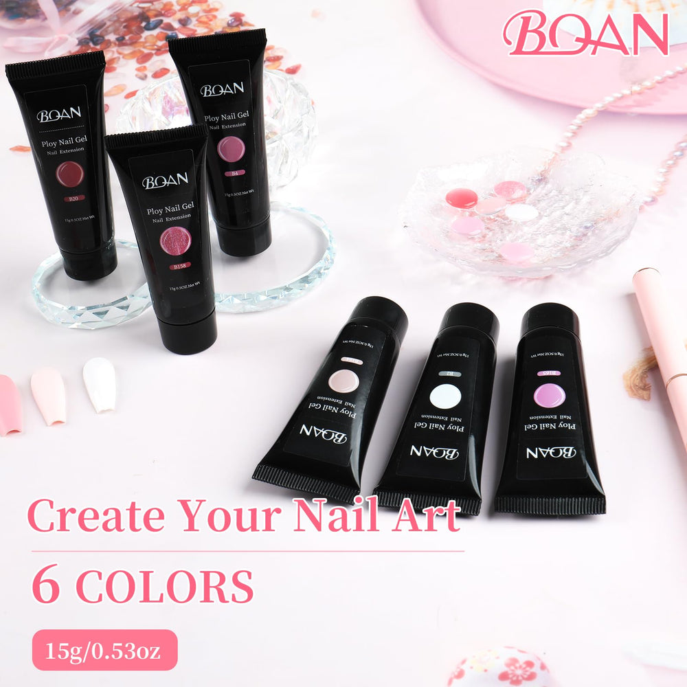 BQAN lifestyle at-home manicure scene showing user applying gel for convenient DIY salon results