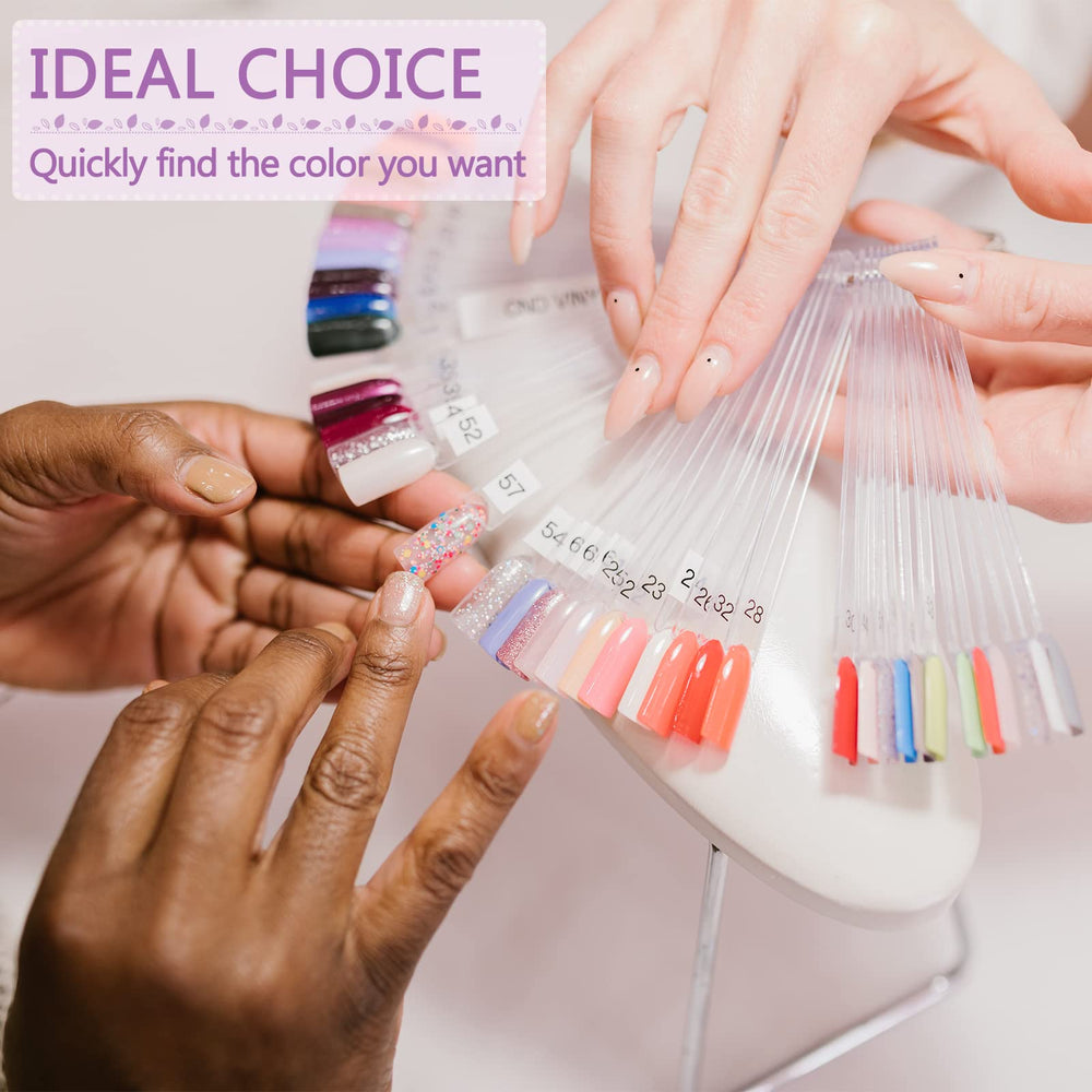 BQAN numbered sticker sheets for quick color reference benefit