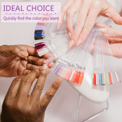 BQAN numbered sticker sheets for quick color reference benefit
