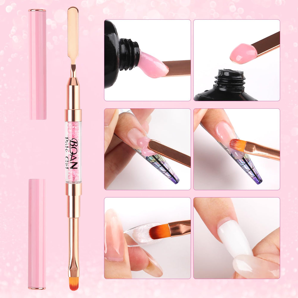 BQAN stainless steel picker tip close-up for accurate gel placement