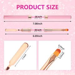 BQAN rhinestone handle close-up for ergonomic grip and stylish look