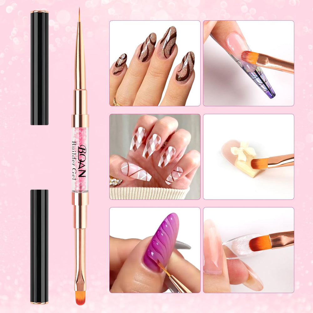 BQAN brush on a salon workstation demonstrating professional use and neat setup