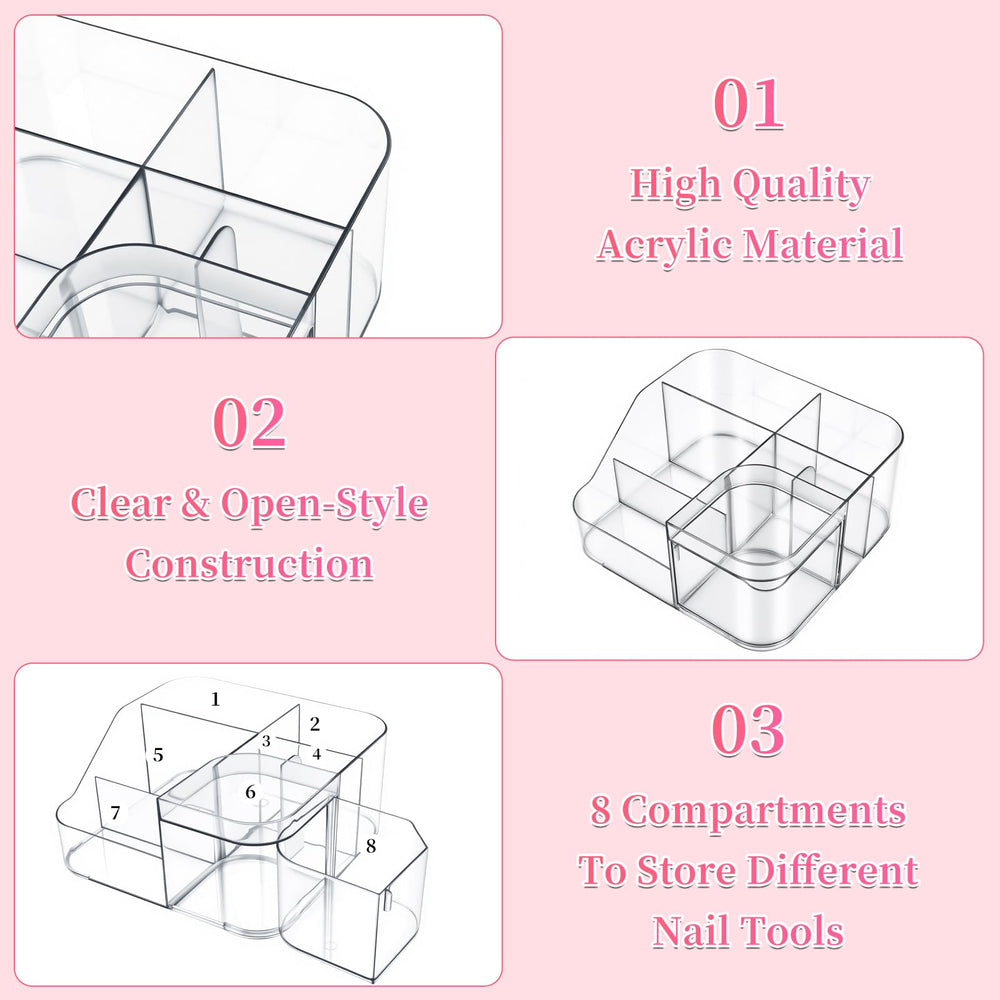 BQAN thick acrylic close-up highlighting durability and scratch resistance