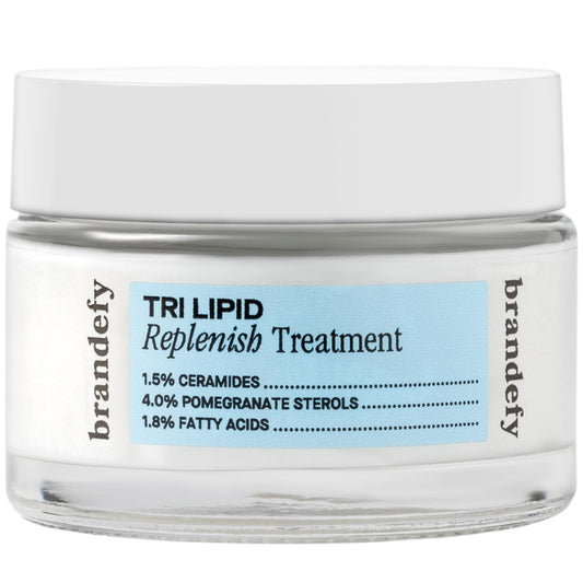 Brandefy jar front view showing label and size, highlights affordable barrier repair